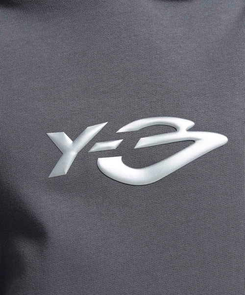 Y-3(ワイスリー)の「Y-3 FRENCH TERRY LIQUID LOGO HOODIE(パーカー・メンズ・グレー・SMALL/MEDIUM/LARGE/X-SMALL/X-LARGE/XX-SMALL/XX-LARGE)」の7枚目の写真