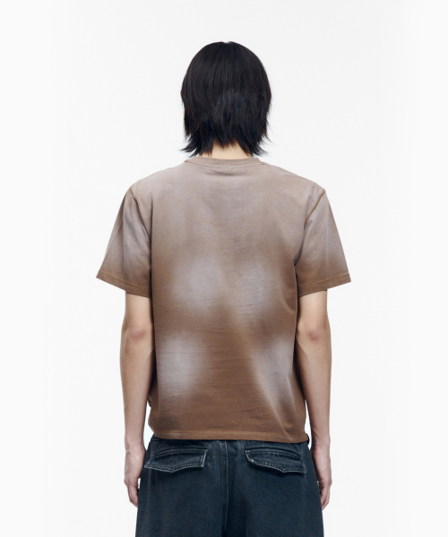 AAKAM(アーカム)の「Dust Fade CROS2 Half Top (Brown)(Tシャツ/カットソー・レディース・その他・1/2/3)」の12枚目の写真
