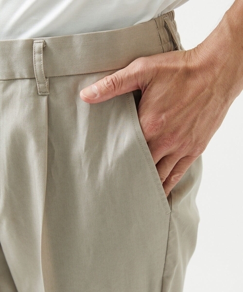 MICHEL KLEIN HOMME (ミッシェルクランオム)の「デニム調イージーパンツ(スラックス・メンズ・ブラック/ベージュ・LARGE/X-LARGE/MEDIUM)」の10枚目の写真