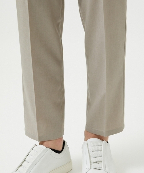 MICHEL KLEIN HOMME (ミッシェルクランオム)の「デニム調イージーパンツ(スラックス・メンズ・ブラック/ベージュ・LARGE/X-LARGE/MEDIUM)」の11枚目の写真