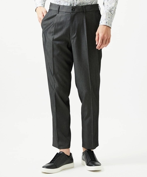 MICHEL KLEIN HOMME (ミッシェルクランオム)の「デニム調イージーパンツ(スラックス・メンズ・ブラック/ベージュ・LARGE/X-LARGE/MEDIUM)」の12枚目の写真