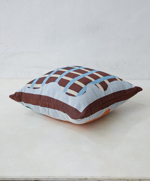 SAHIR(サヒール)の「【SAHIR サヒール】Cushioncover monyamonya(クッション/クッションカバー・レディース・ブラウン/ブルー・0)」の22枚目の写真