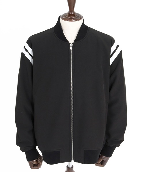 CAMBIO(カンビオ)の「mj11681- ストレッチラインテープブルゾン(CMB-R0227)(ブルゾン・メンズ・ブラック/チャコール/ネイビー・S/L/M)」の17枚目の写真