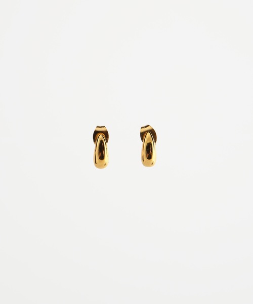 MIMILINE(ミミライン)の「しずくミニピアス(ピアス(両耳用)・レディース・ピンクゴールド/ゴールド/シルバー・FREE)」の8枚目の写真