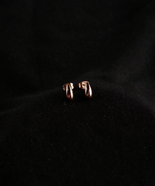 MIMILINE(ミミライン)の「しずくミニピアス(ピアス(両耳用)・レディース・ピンクゴールド/ゴールド/シルバー・FREE)」の14枚目の写真