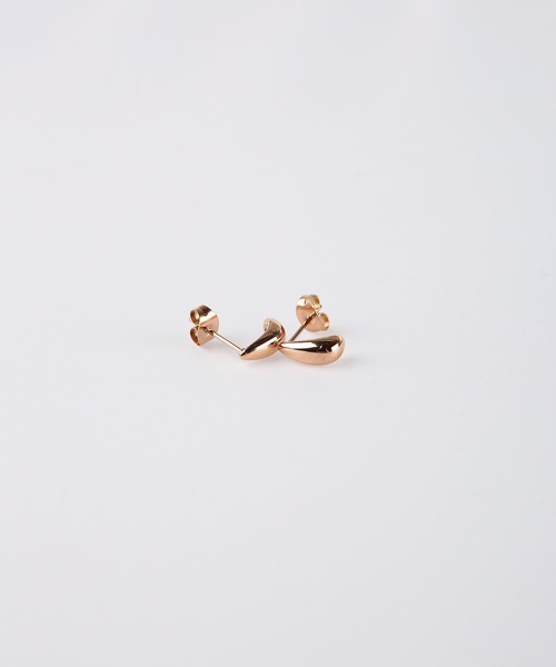 MIMILINE(ミミライン)の「しずくミニピアス(ピアス(両耳用)・レディース・ピンクゴールド/ゴールド/シルバー・FREE)」の13枚目の写真