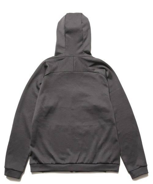 F.C.Real Bristol(エフシーレアルブリストル)の「QUARTER KNIT ESSENTIAL ZIP-UP HOODIE(パーカー・メンズ・チャコールグレー/ブラック・SMALL/MEDIUM/LARGE/X-LARGE/XX-LARGE)」の5枚目の写真