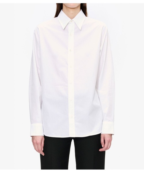 A.P.C.(アーペーセー)の「CHEMISE(シャツ/ブラウス・レディース・ブルー系その他/ホワイト/カーキ・38/34/36)」の5枚目の写真
