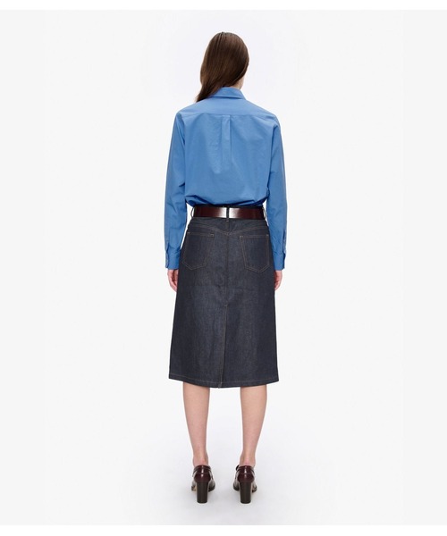 A.P.C.(アーペーセー)の「CHEMISE(シャツ/ブラウス・レディース・ブルー系その他/ホワイト/カーキ・38/34/36)」の10枚目の写真