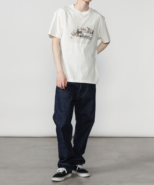 Bshop（ビショップ）の「History of Art | プリントTシャツ DEER MEN（Tシャツ/カットソー・メンズ・ホワイト系その他・L/M/XL）」の11枚目の写真