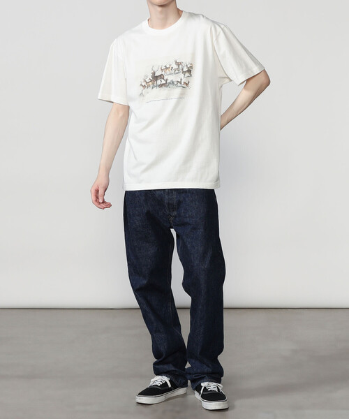 Bshop（ビショップ）の「History of Art | プリントTシャツ DEER MEN（Tシャツ/カットソー・メンズ・ホワイト系その他・L/M/XL）」の12枚目の写真