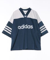 adidas（アディダス）の「adidas アディダス M AC OVERSIZED FTBJERSEY ショートスリーブ KR1402 NIGHTINDIGO（Tシャツ/カットソー）」