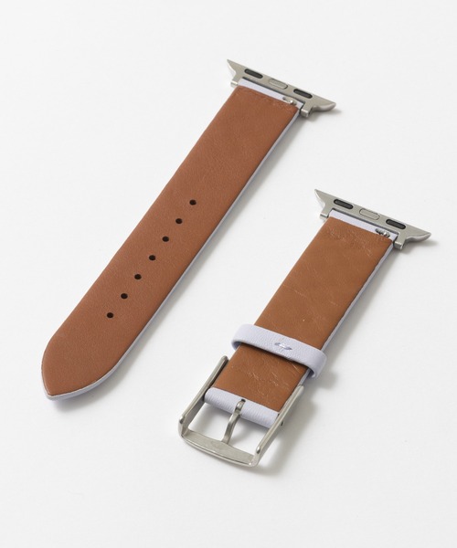 emonique(エモニーク)の「PUレザー アップルウォッチバンド Apple Watch バンド【38mm/40mm/41mm 対応】(デジタル腕時計・レディース・ピンク/ブラック/ホワイト/ライトグレー/ライトパープル・38)」の8枚目の写真