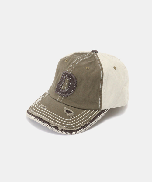 DIME(ダイム)の「【Dime/ダイム】 WAVY D LOW PRO CAP(キャップ・レディース・ブラック/オリーブ・FREE)」の2枚目の写真