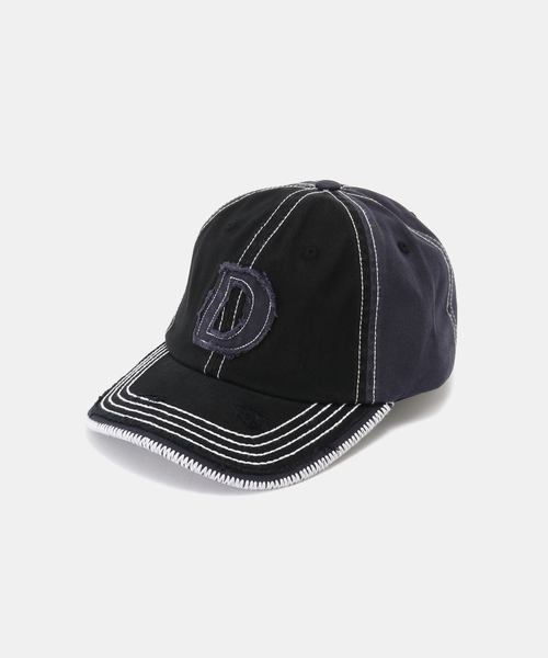 DIME(ダイム)の「【Dime/ダイム】 WAVY D LOW PRO CAP(キャップ・レディース・ブラック/オリーブ・FREE)」の1枚目の写真