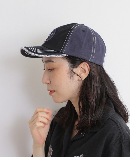 DIME(ダイム)の「【Dime/ダイム】 WAVY D LOW PRO CAP(キャップ・レディース・ブラック/オリーブ・FREE)」の14枚目の写真