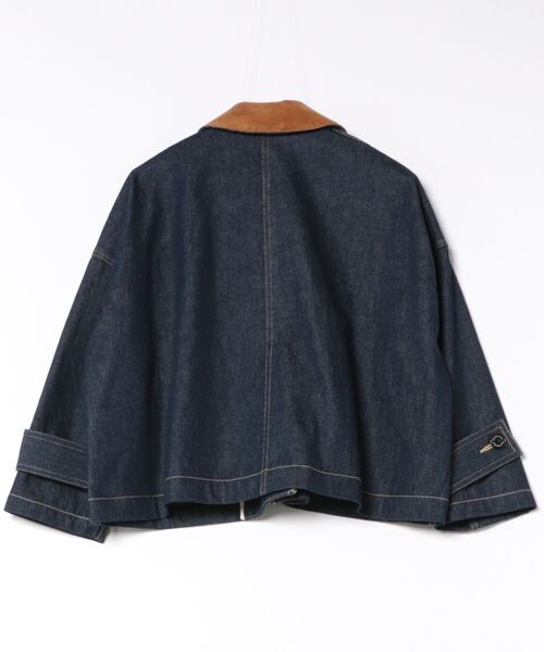 Traditional Weatherwear（トラディショナルウェザーウェア）の「MALTON SHORT DENIM（デニムジャケット・レディース・ワンウォッシュ・30/32/34）」の2枚目の写真