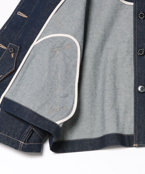 Traditional Weatherwear（トラディショナルウェザーウェア）の「MALTON SHORT DENIM（デニムジャケット・レディース・ワンウォッシュ・30/32/34）」の3枚目の写真