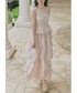 NOTREemor（ノートルエモア）の「drape ruffle long dress（ワンピース・SMALL）」