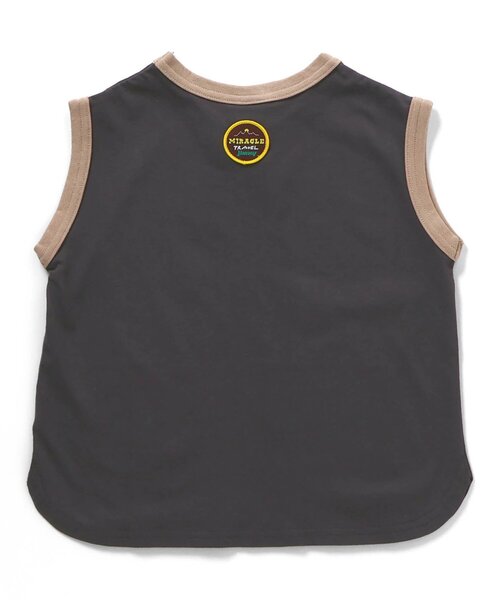 BREEZE(ブリーズ)の「Jimny ノースリーブTシャツ(Tシャツ/カットソー・キッズ・オフホワイト/チャコール・120/130/140/100/110/80/90)」の9枚目の写真
