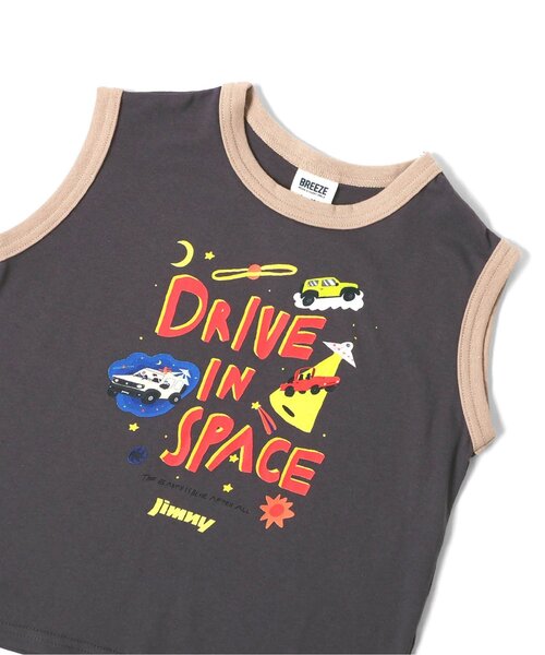 BREEZE(ブリーズ)の「Jimny ノースリーブTシャツ(Tシャツ/カットソー・キッズ・オフホワイト/チャコール・120/130/140/100/110/80/90)」の11枚目の写真