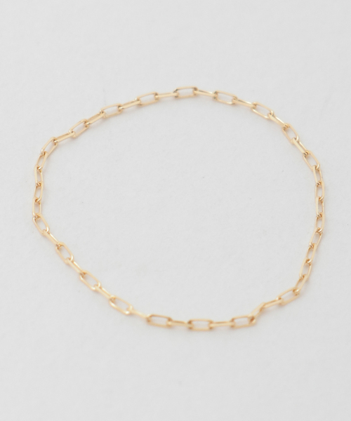 martinique(マルティニーク)の「【wePERM /ウィパーマ 】String Light Chain Ring(リング・レディース・ゴールド・3/2/1)」の2枚目の写真