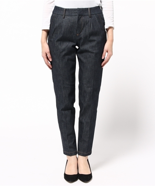 OUTLET（アウトレット）の「【Sheta】デニムトラウザー（その他パンツ・レディース・インディゴブルー・0/1）」の2枚目の写真