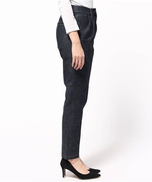 OUTLET（アウトレット）の「【Sheta】デニムトラウザー（その他パンツ・レディース・インディゴブルー・0/1）」の3枚目の写真