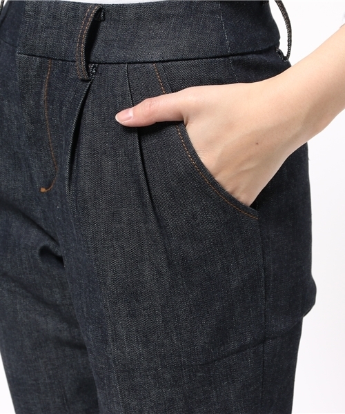 OUTLET（アウトレット）の「【Sheta】デニムトラウザー（その他パンツ・レディース・インディゴブルー・0/1）」の7枚目の写真
