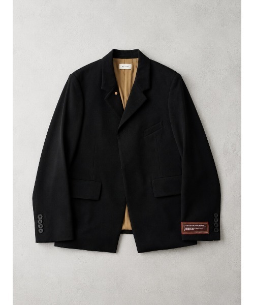 THE TOKYO(ザトウキョウ)の「【BED j.w. FORD/ベットフォード】(Best) Team Jaket(テーラードジャケット・メンズ・ブラック・1/0)」の1枚目の写真
