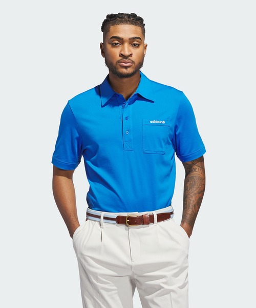 Adidas Golf — оригинальная футболка‑честерпойнт с коротким рукавом (ориг.)