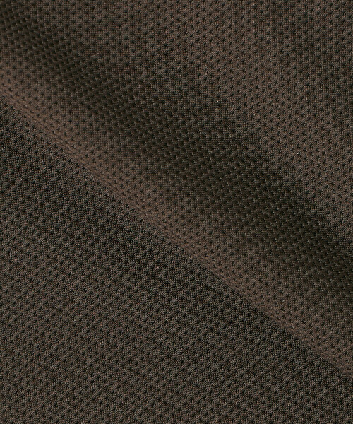 COMME CA MEN(コムサメン)の「【接触冷感・防しわ】レノクロストリコット スタンドカラーブルゾン(ブルゾン・メンズ・ベージュ/ブラウン・M/L)」の12枚目の写真