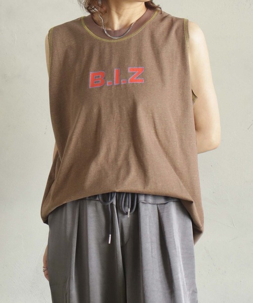 BITTOKO(ビットコ)の「B.I.Zヴィンテージタンク(Tシャツ/カットソー・レディース・ブラウン/パープル/ネイビー・FREE)」の19枚目の写真