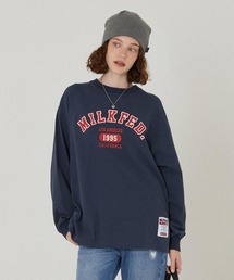 MILKFED×CHAMPION LS TEE