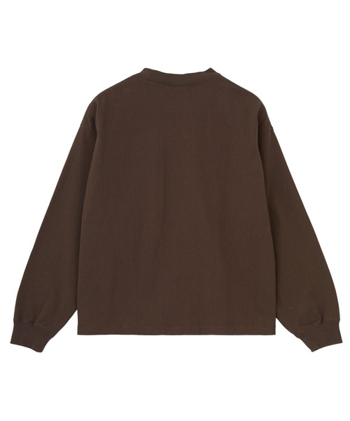 MILKFED.(ミルクフェド)の「MILKFED×CHAMPION LS TEE(Tシャツ/カットソー・レディース・ネイビー/ブラウン/オートミール/ブラック・M/L)」の17枚目の写真