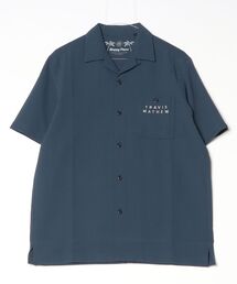トラヴィスマシュー TravisMathew 半袖バックプリントオープンシャツ