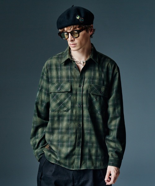 glamb(グラム)の「Cinematic Basque Beret / シネマティックバスクベレー(ハンチング/ベレー帽・メンズ・ベージュ/ブラック/ブラウン/ブルー・FREE)」の11枚目の写真