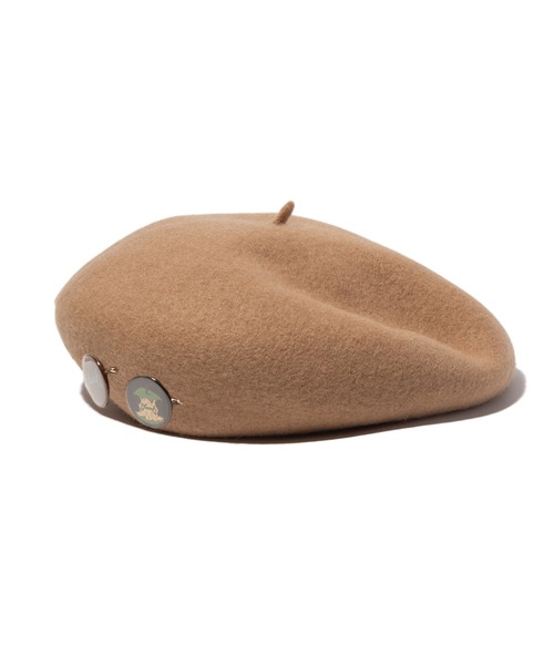 glamb(グラム)の「Cinematic Basque Beret / シネマティックバスクベレー(ハンチング/ベレー帽・メンズ・ベージュ/ブラック/ブラウン/ブルー・FREE)」の8枚目の写真