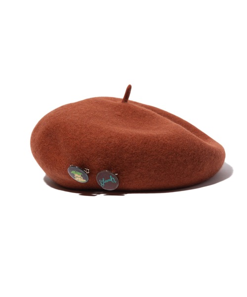 glamb(グラム)の「Cinematic Basque Beret / シネマティックバスクベレー(ハンチング/ベレー帽・メンズ・ベージュ/ブラック/ブラウン/ブルー・FREE)」の7枚目の写真