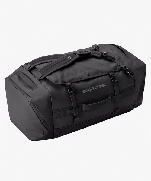 EagleCreek(イーグルクリーク)の「EagleCreek/Cargo Hauler Duffel 90L/カーゴホーラー ダッフル 90L(ドラムバッグ・メンズ・ブラック・FREE)」の2枚目の写真