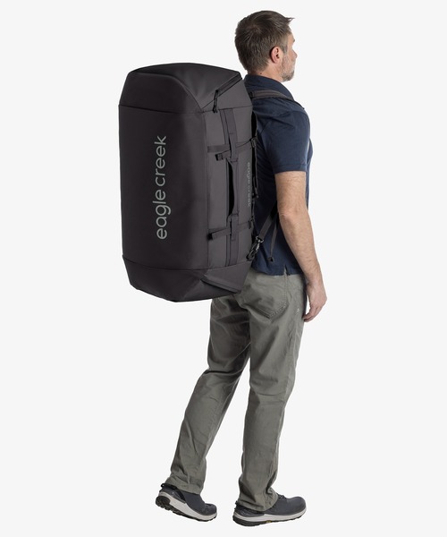 EagleCreek(イーグルクリーク)の「EagleCreek/Cargo Hauler Duffel 90L/カーゴホーラー ダッフル 90L(ドラムバッグ・メンズ・ブラック・FREE)」の6枚目の写真