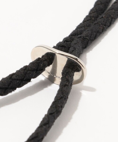 KIJIMA TAKAYUKI(キジマ タカユキ)の「KIJIMA TAKAYUKI BRAID CHIN STRAP チンストラップ(ハット・レディース・ブラック/ダークブラウン・FREE)」の4枚目の写真