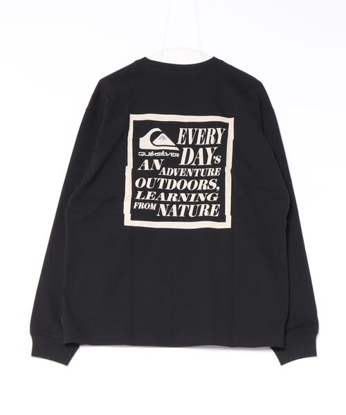 Quiksilver(クイックシルバー)の「QUIKSILVER メンズ NATURE BOX LT ロンT 【2026年秋冬モデル】(Tシャツ/カットソー・メンズ・ホワイト/ブラック/ベージュ・MEDIUM/LARGE/X-LARGE)」の4枚目の写真