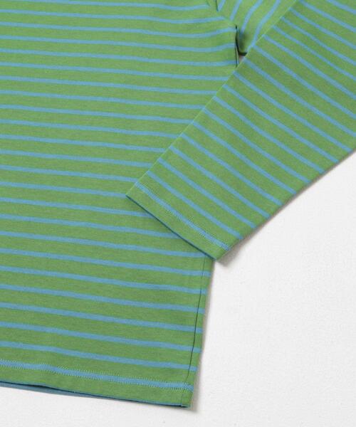 FORK&SPOON（フォークアンドスプーン）の「FORK&SPOON　ボートネックボーダー（Tシャツ/カットソー・レディース・グリーン系その他/ブラウン系その他/イエロー系その他・2/1）」の21枚目の写真