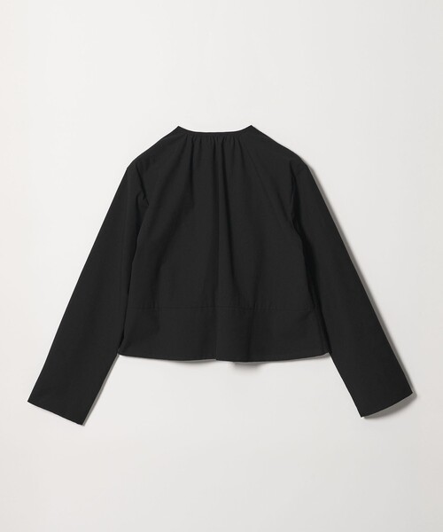 BEAUTY&YOUTH UNITED ARROWS(ビューティーアンドユースユナイテッドアローズ)の「ソリッド&ストライプ ラッフル シャツブラウス ウォッシャブル(シャツ/ブラウス・レディース・ブラック/ホワイト/ナチュラル・FREE)」の13枚目の写真