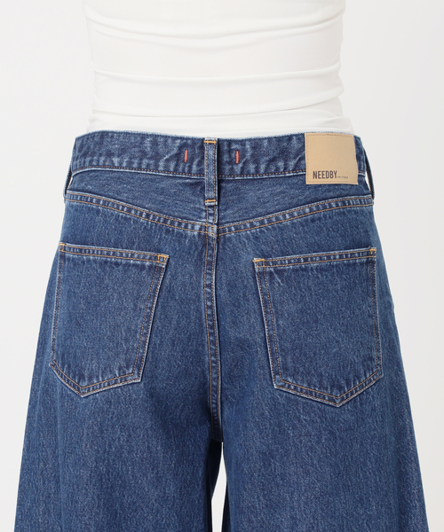 NEEDBY heritage(ニードバイヘリテージ)の「NEED by heritage/ニードバイヘリテージ MONICA(デニムパンツ・レディース・ネイビー・25/24/23/26)」の22枚目の写真