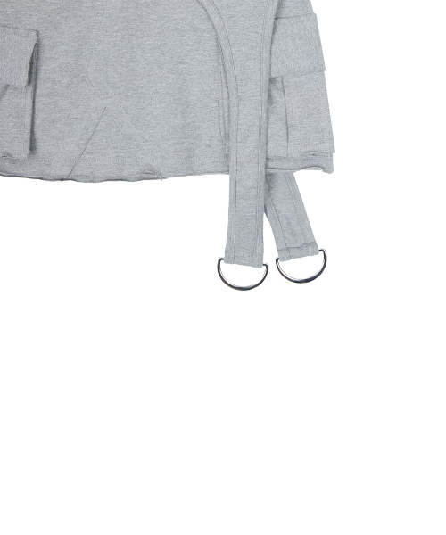 LUVISTRUE(ラヴイズトゥルー)の「RL LAYERED MINI SKIRT(GRAY)(スカート・レディース・その他・FREE)」の5枚目の写真