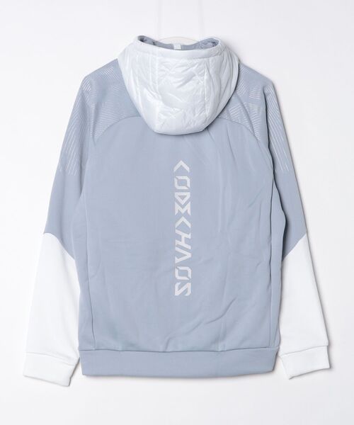 adidas(アディダス)の「コードカオス 長袖 中わた入り ハイブリッド ジャケット【adidas Golf/アディダスゴルフ】(ダウンジャケット/コート・メンズ・シルバー・SMALL/X-LARGE/XX-LARGE/3XL/LARGE/MEDIUM)」の6枚目の写真
