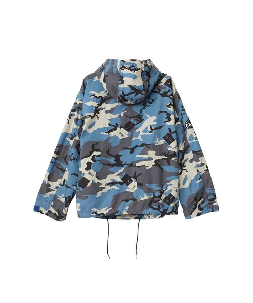 HYSTERIC GLAMOUR(ヒステリックグラマー)の「DISCO SUCKSワッペン フーデットジャケット(ミリタリージャケット・メンズ・カーキ系/ブルー系その他/カーキ/ブラック・X-LARGE/LARGE/MEDIUM/SMALL)」の7枚目の写真