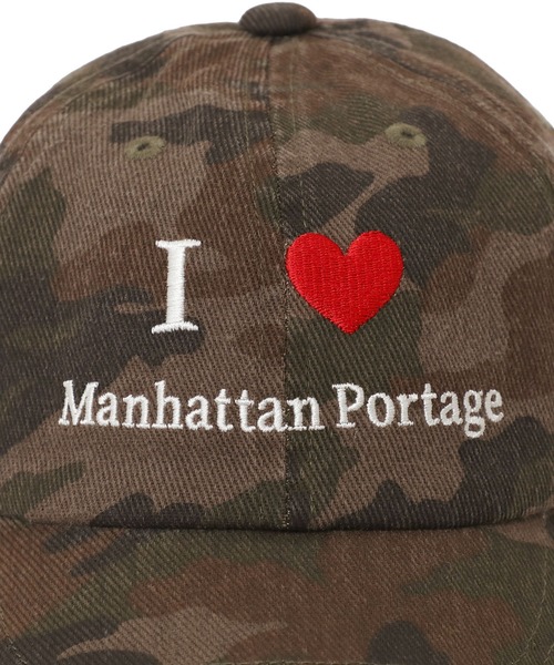 Manhattan Portage(マンハッタンポーテージ)の「I LOVE MP 6P CAP(キャップ・メンズ・グリーン/ブラウン・FREE)」の8枚目の写真